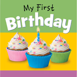 ISBN My First Birthday, Children's, English, 20 pages