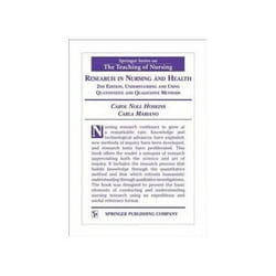 ISBN Research in Nursing and Health: Understanding and Using Quantitative and Qualitative Methods, 2nd Ed book Health, mind & body English 200 pages
