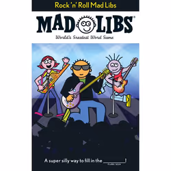 ISBN Rock ‘n’ Roll Mad Libs, English, Paperback, 48 pages