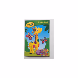 Crayola Sticker Book Giraffe A4