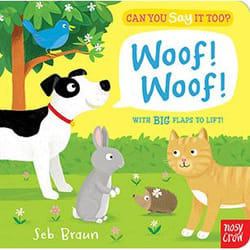 Allen & Unwin Can You Say it Too? Woof Woof book English 12 pages
