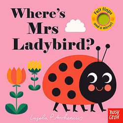 Allen & Unwin Where's Mrs Ladybird? (Felt Flaps), English, 12 pages