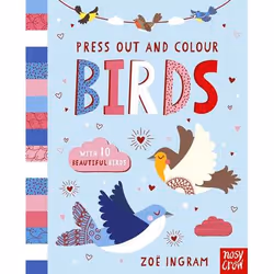 Allen & Unwin Press Out and Colour: Birds, English, 24 pages