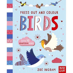 Allen & Unwin Press Out and Colour: Birds book English 24 pages