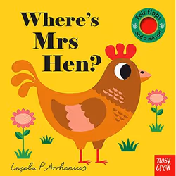 Allen & Unwin Where's Mrs Hen? (Felt Flaps), English, 12 pages