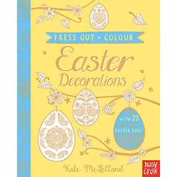 Allen & Unwin Press Out and Colour: Easter Decorations, English, Hardcover, 24 pages