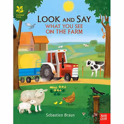 Allen & Unwin Look and Say What You See: On the Farm, English, Paperback, 32 pages