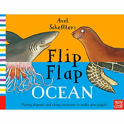 Allen & Unwin Axel Scheffler's Flip Flap Ocean, English, Hardcover, 28 pages