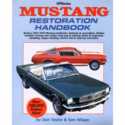 ISBN Mustang Restoration Handbook, Paperback, 176 pages