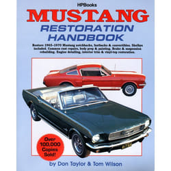 ISBN Mustang Restoration Handbook