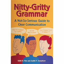 ISBN Nitty-Gritty Grammar, Paperback, 112 pages