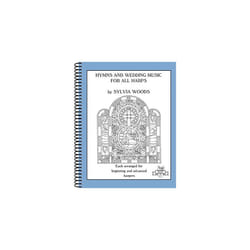 Hymns and Wedding Music for All Harps: Each Arranged for Beginning and Advanced Harpers (Sylvia Woods Multi-Level Harp Books)