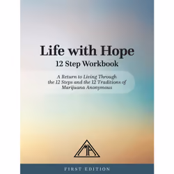 ISBN Life with Hope 12 Step Workbook, English, 72 pages
