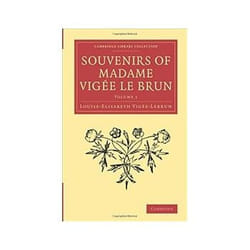 ISBN Souvenirs of Madame Vigée Le Brun: Volume 1 book Theatre English Paperback
