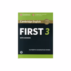 Cambridge English First 3 Students Book with Answers with Audio