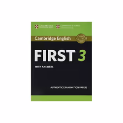 Cambridge English First 3 Students Book with Answers