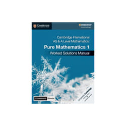 Cambridge International AS & A Level Mathematics Pure Mathematics 1 Worked Solutions Manual with Cambridge Elevate Edition - Muriel James - CD