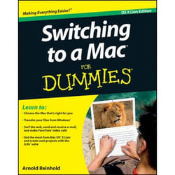 Wiley Switching to a Mac For Dummies, Mac OS X Lion Edition software manual 432 pages
