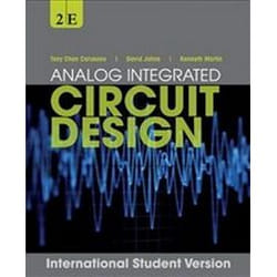 ISBN Analog Integrated Circuit Design 2e ISV book English 824 pages