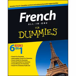 ISBN French All-in-One For Dummies, with CD, English, Paperback, 720 pages
