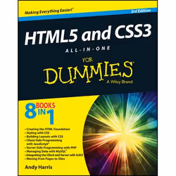 ISBN HTML5 and CSS3 All-in-One For Dummies, 3rd Edition, English, Paperback, 1104 pages