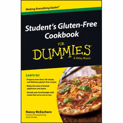 ISBN Student's Gluten-Free Cookbook For Dummies, English, Paperback, 368 pages