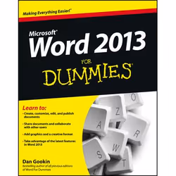 ISBN Word 2013 For Dummies, English, Paperback, 408 pages