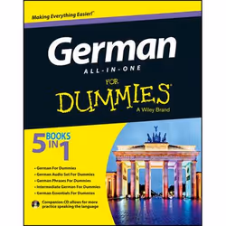 ISBN German All-in-One For Dummies, with CD, English, Paperback, 720 pages