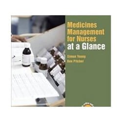 ISBN Medicines Management for Nurses at a Glance 1e book Medicine English Paperback 120 pages