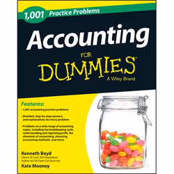 ISBN 1,001 Accounting Practice Problems For Dummies, English, Paperback, 384 pages