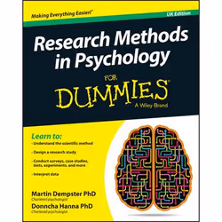 ISBN Research Methods in Psychology For Dummies, English, Paperback, 352 pages