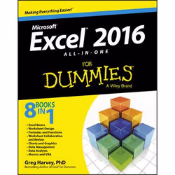 ISBN Excel 2016 All-in-One For Dummies, English, Paperback, 816 pages
