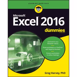 ISBN Excel 2016 For Dummies, English, Paperback, 432 pages