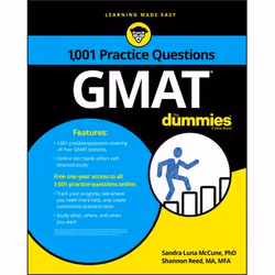 ISBN 1,001 GMAT Practice Questions For Dummies, English, Paperback, 528 pages