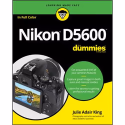 ISBN Nikon D5600 For Dummies, English, Paperback, 352 pages
