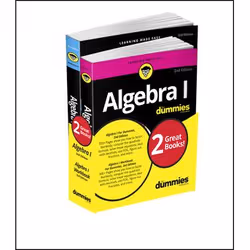 ISBN Algebra I Workbook For Dummies with Algebra I For Dummies 3e Bundle, English, Paperback, 696 pages