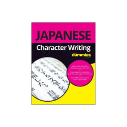 Japanese Character Writing For Dummies by Chiba & Hiroko M.Grepinet & Vincent