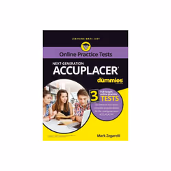 ACCUPLACER For Dummies with Online Practice Tests by Zegarelli & Mark