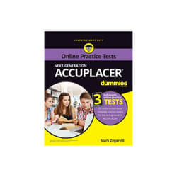 ACCUPLACER For Dummies with Online Practice Tests by Zegarelli & Mark