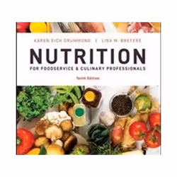 ISBN Nutrition for Foodservice and Culinary Professionals, Health, mind & body, English, Hardcover