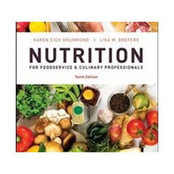 ISBN Nutrition for Foodservice and Culinary Professionals book Health, mind & body English Hardcover