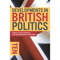 ISBN Developments in British Politics 10 book English Paperback 376 pages