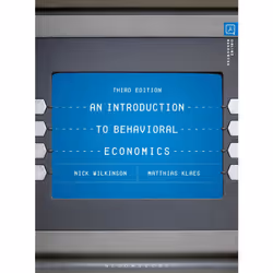 ISBN An Introduction to Behavioral Economics, English, Paperback, 616 pages