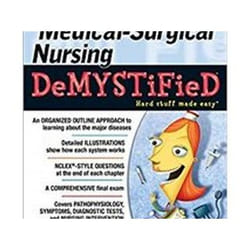 ISBN Medical Surgical Nursing Demystified 3e book Medicine English Paperback 720 pages