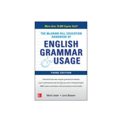 McGraw-Hill Education Handbook of English Grammar & Usage by Lester & Mark