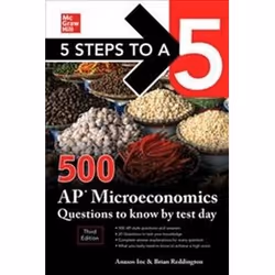 ISBN 500 AP Microeconomics Questions to Know by Test Day : 5 Steps to a 5, Educational, English, 207 pages