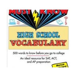 ISBN Must Know High School Vocabulary book Educational English Paperback