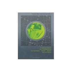 ISBN Database Systems 2e PIE: The Complete book Computing & Internet English 1140 pages