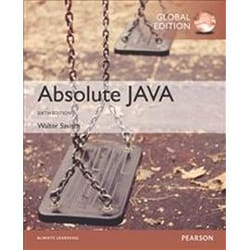 ISBN Absolute Java 6e PGE book Computing & Internet English 1296 pages