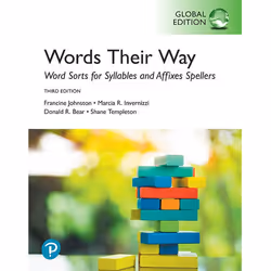 ISBN Words Their Way, Francine Johnston, Marcia Invernizzi, Donald R. Bear, Shane Templeton, Any gender, ACER Press